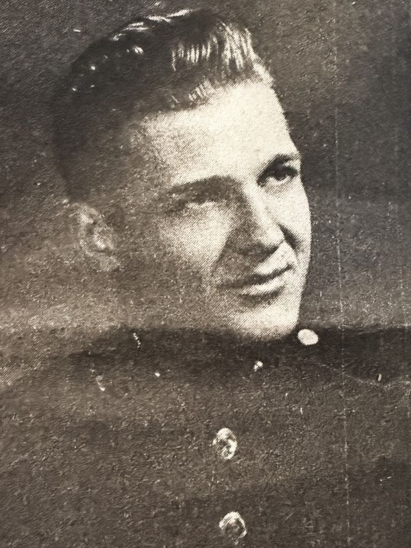 Dixieland trumpeter Sgt Robert "Smokey" Stover
